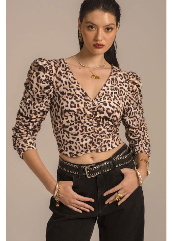 MENAGERIE CROP TOP