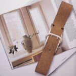 Hopeless wonderer" leather belt