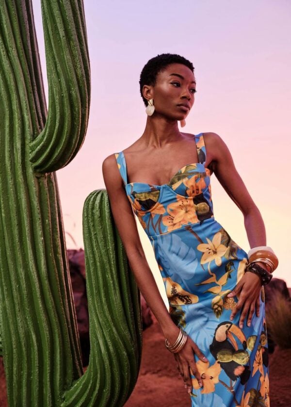 Merliah Dress (Capri blue)
