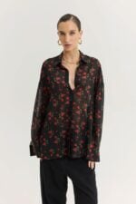 Heather Shirt (Hidden Rose Black)