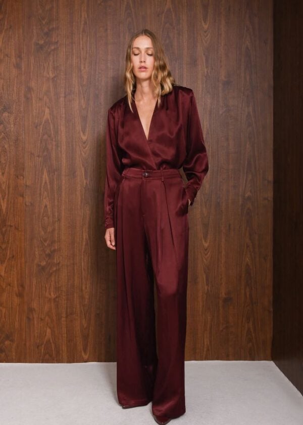 VANITY PANTS BORDEAUX