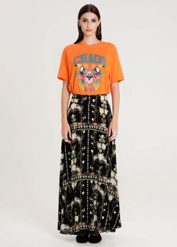 WILDFLOWERS MAXI SKIRT - Viscose