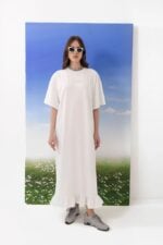 EASY LIVING DRESS WHITE