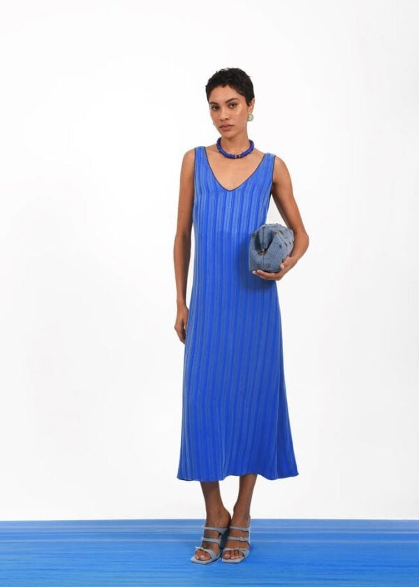 CAYO DRESS BLUE