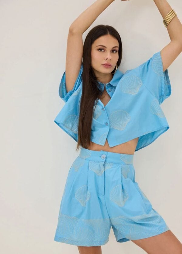 Lion Pants (Blue)